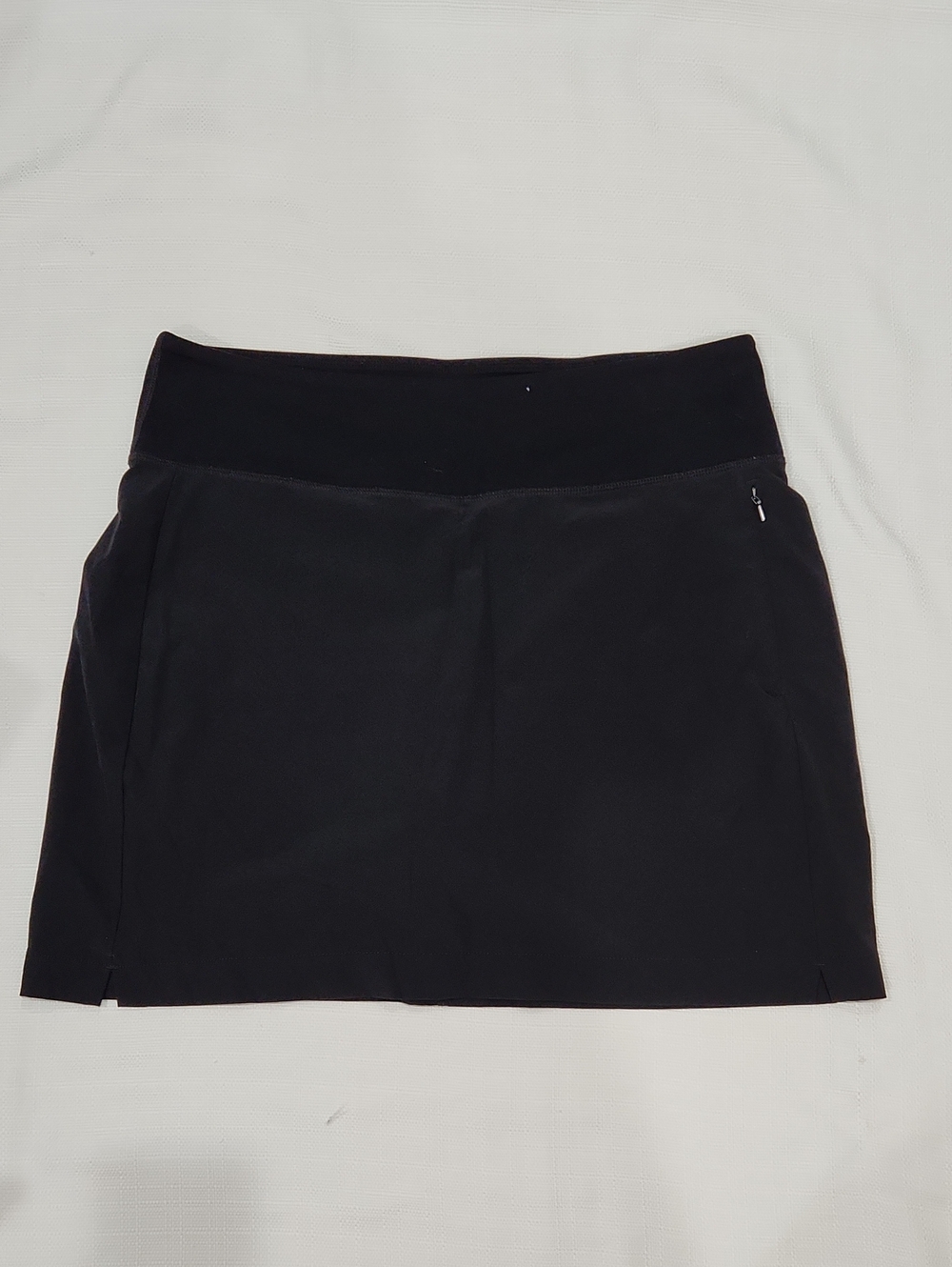 Tuff Athletics Black Mini Skort with Stretch Waistband